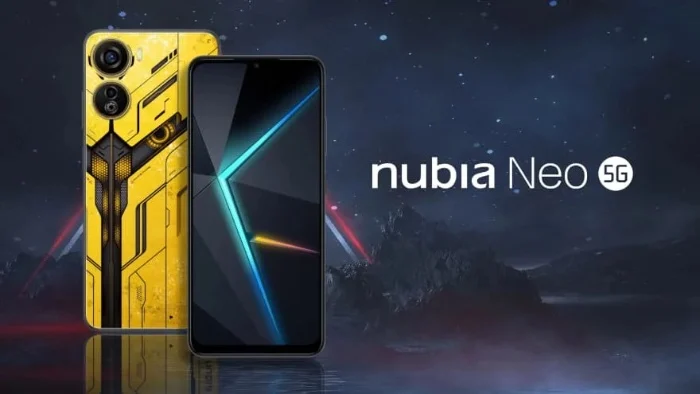 Nubia Neo 5G smartphone goes official