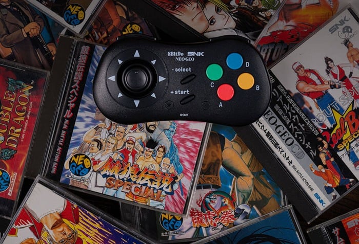 Pre-orders for the 8BitDo NEOGEO Wireless Controller open from 