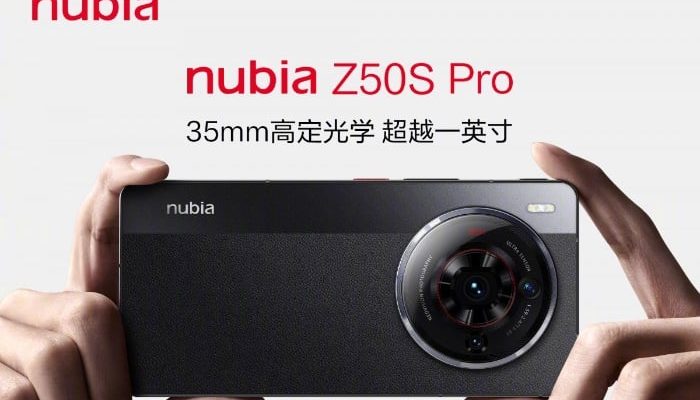 Unveiling of the ZTE nubia Z50S Pro Smartphone