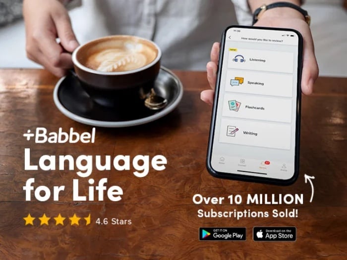 Deals: Babbel Language Learning Lifetime Subscription