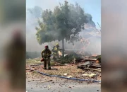 Apparent Explosion, California House Destroyed, Others Damaged