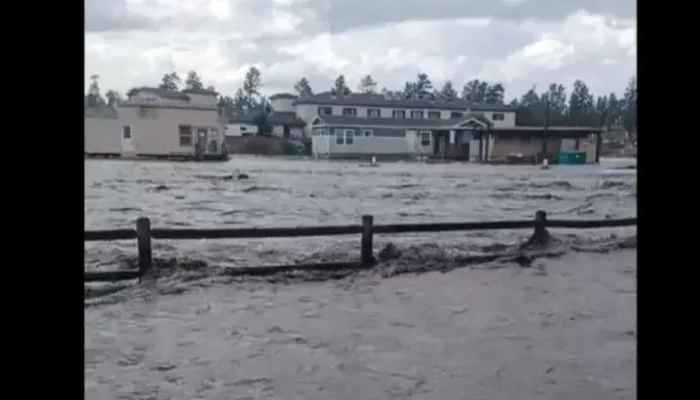 Flash Flooding at Grand Canyon South Rim Requires Over 100 Evacuations.