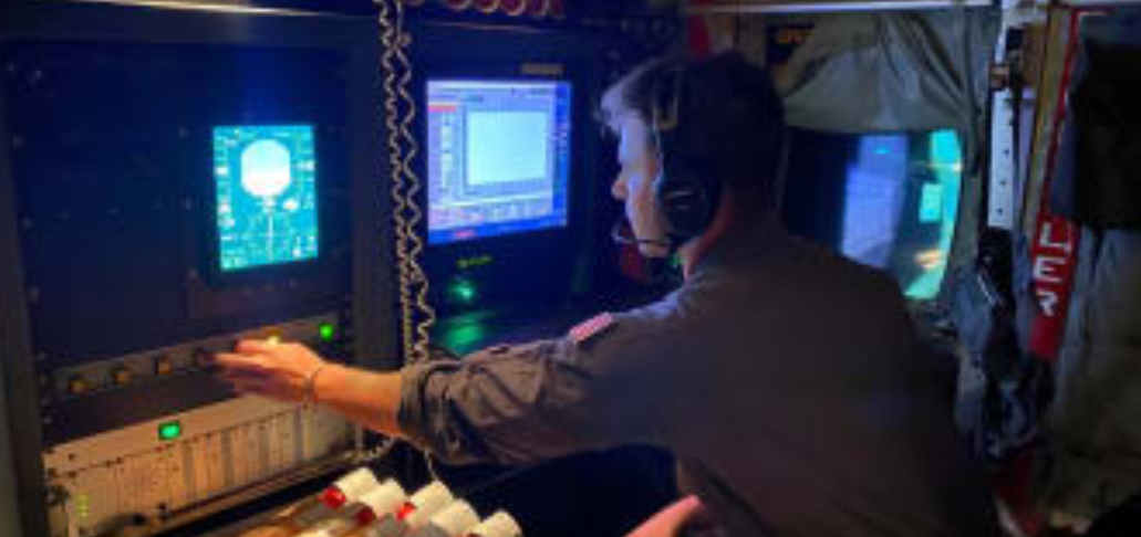 Catastrophic Hurricane Idalia as Seen From Inside a Hurricane Hunter Plane.