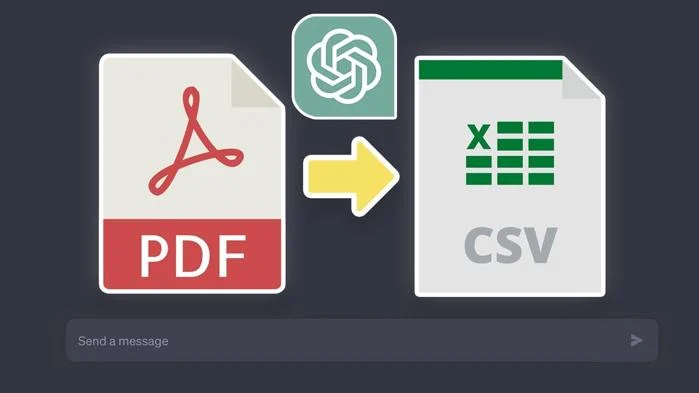 Effortless PDF to CSV Conversion with ChatGPT: Streamlining Data Extraction
