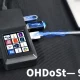 Efficient Docking: 100W USB-C Fast Charging with Shortcut Keys