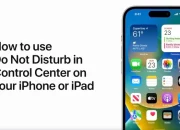 Mastering Do Not Disturb on iPhones: A Step-by-Step Guide Using Control Center