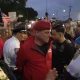 Curtis Sliwa, the head of the New York Guardian Angels, was detained for the second time recently during a migrant housing protest.