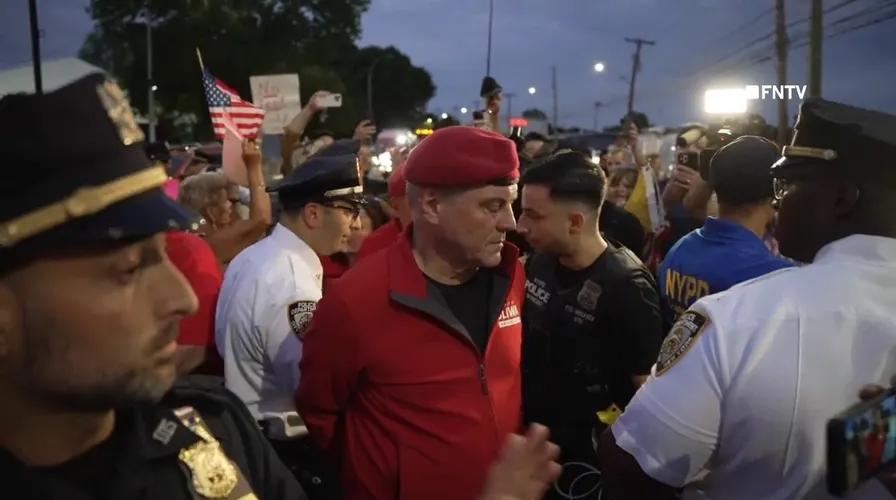 Curtis Sliwa, the head of the New York Guardian Angels, was detained for the second time recently during a migrant housing protest.