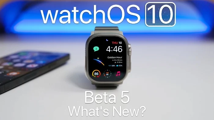 watchOS 10 beta 5 in action