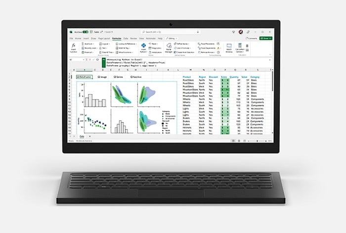 How to use Python in Excel spreadsheets for data analytics