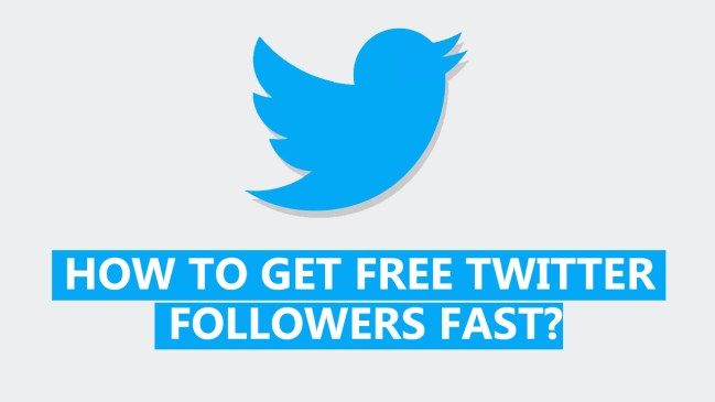 Free Twitter Followers- 5 Best Sites to Get Free Twitter Followers