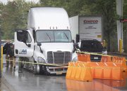 Maryland woman discovered dead in Costco distribution center truck; man arrested.