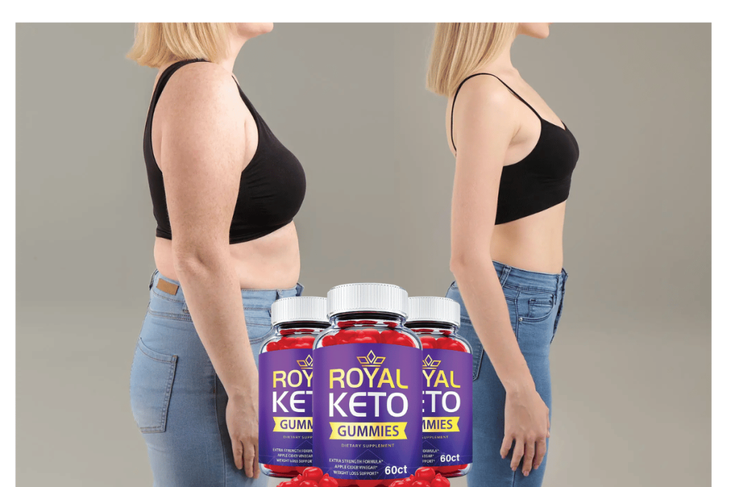 Royal Keto Gummies weight loss transformation