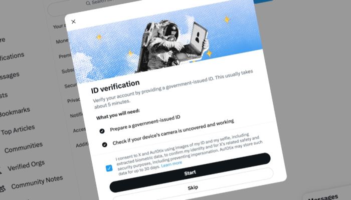 Government-Issued IDs Needed for Paid Subscriber Verification on Twitter