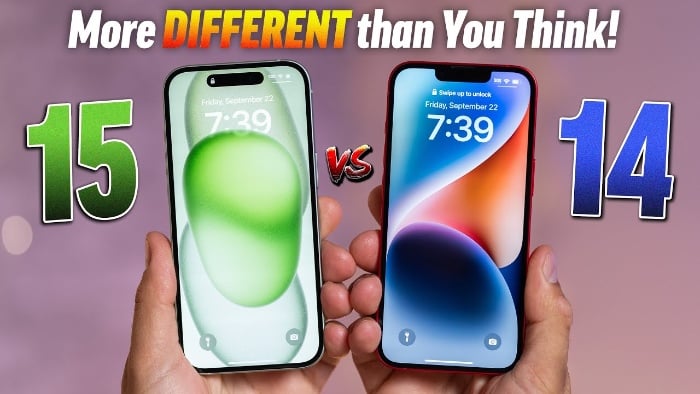 iPhone 15 vs iPhone 14 (Video)