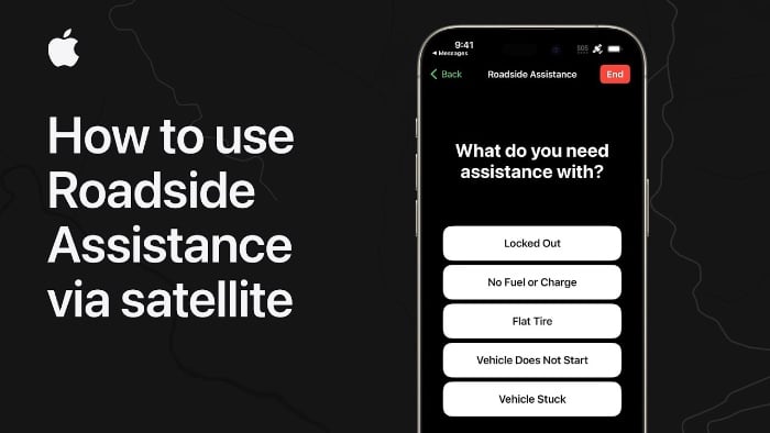 How to use Roadside Assistance via Satellite on the iPhone 15