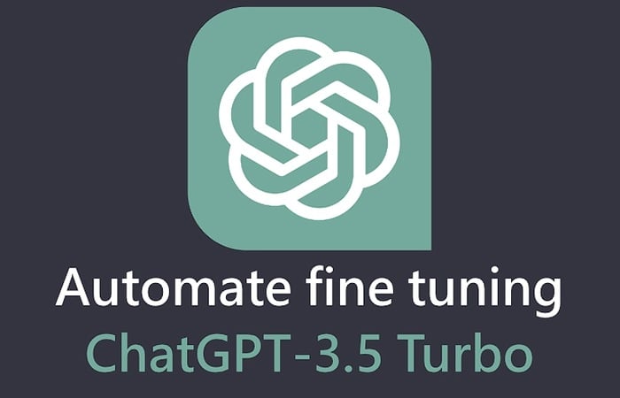 How to automate fine tuning ChatGPT 3.5 Turbo