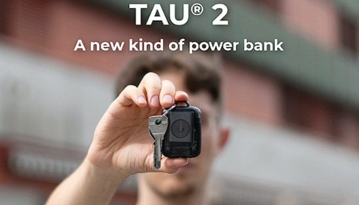 TAU 2 pocket power bank 2,000mAh