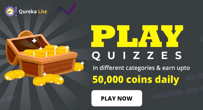 Qureka Banner Play Quizzes