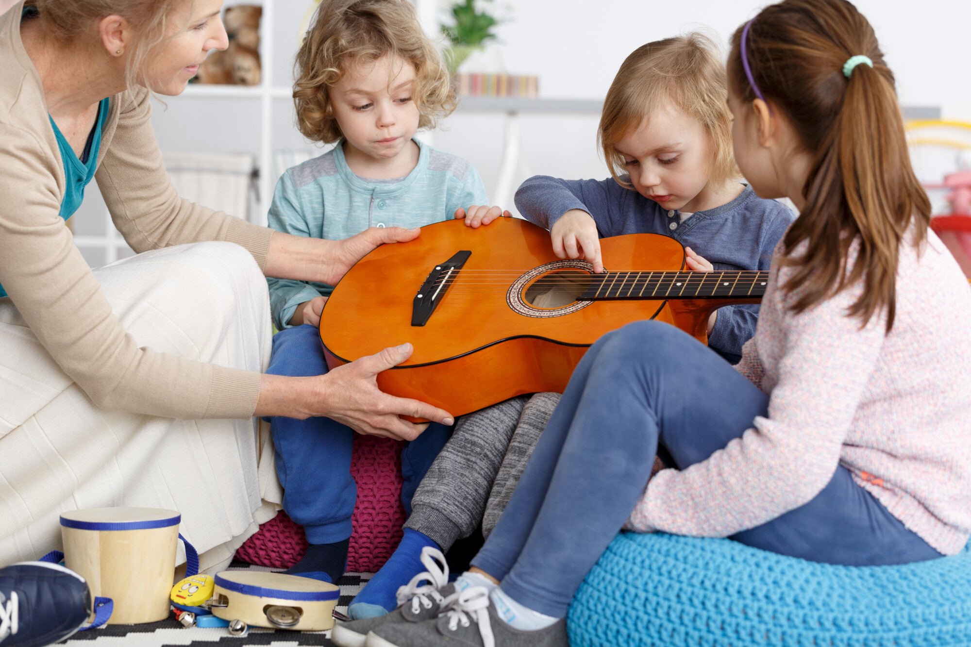 Guitar Classes for Kids: Developing Discipline and Motor Skills