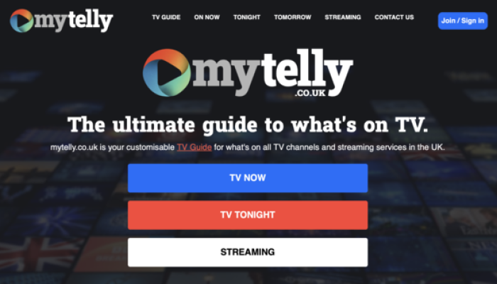 MyTelly.co.uk: Transforming UK TV Listings