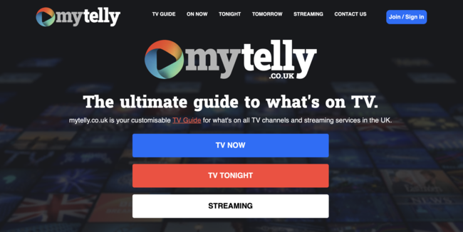 MyTelly.co.uk: Transforming UK TV Listings