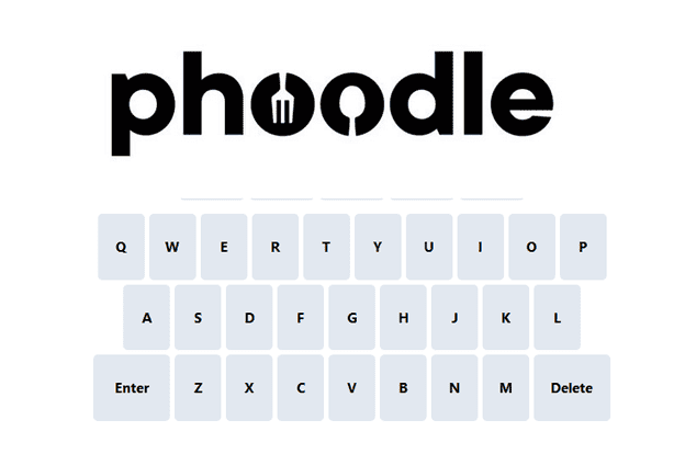 Phoodle: Food Puzzle Word Game