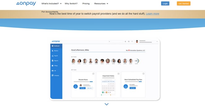 Onpay Payroll service