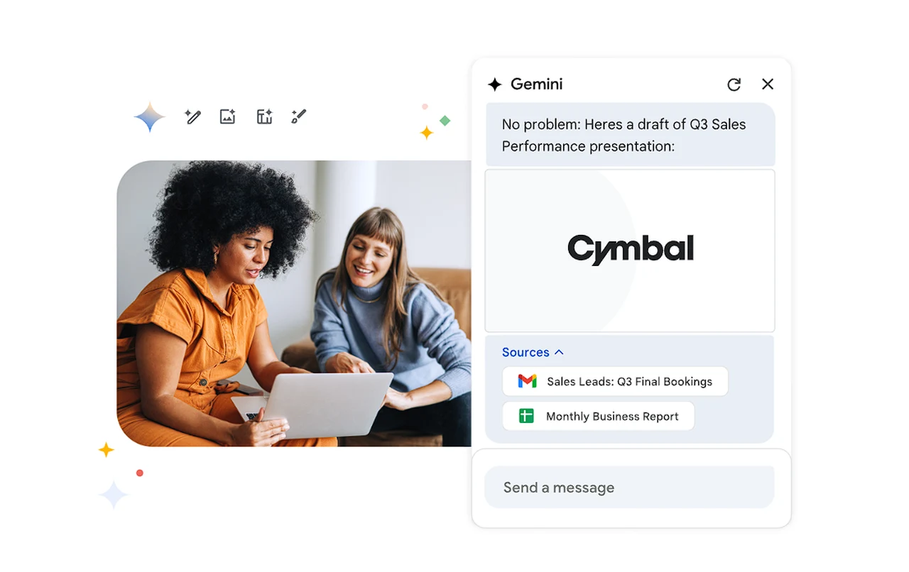 Google Workspace now features Gemini AI assistant