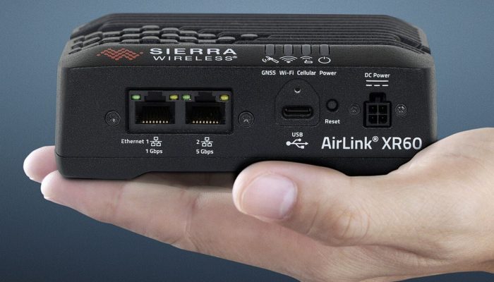 AirLink XR60 the world’s smallest rugged 5G router