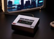 AYANEO Retro Mini PC AM02 with touchscreen display