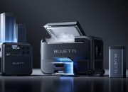 New BLUETTI SwapSolar portable power station and outdoor fridge