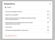OpenAI announces ChatGPT Memory and new controls