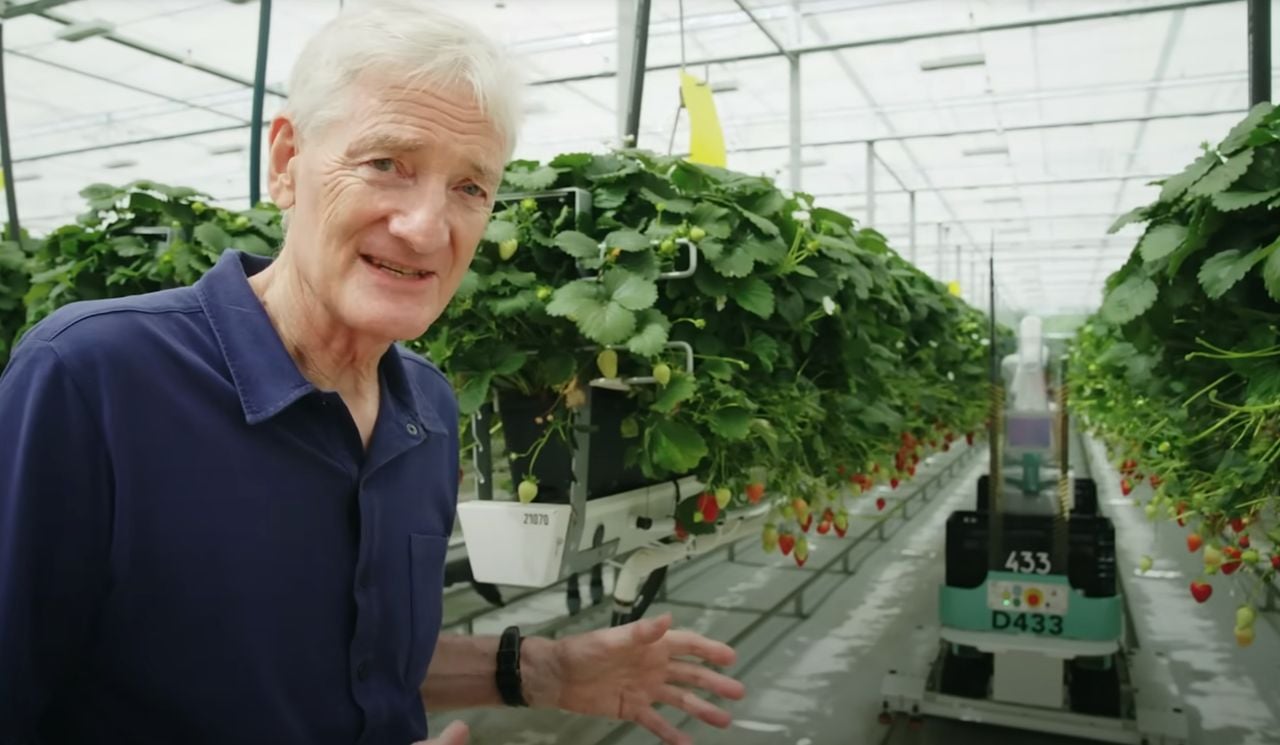 Dyson Farming technology tour with James Dyson