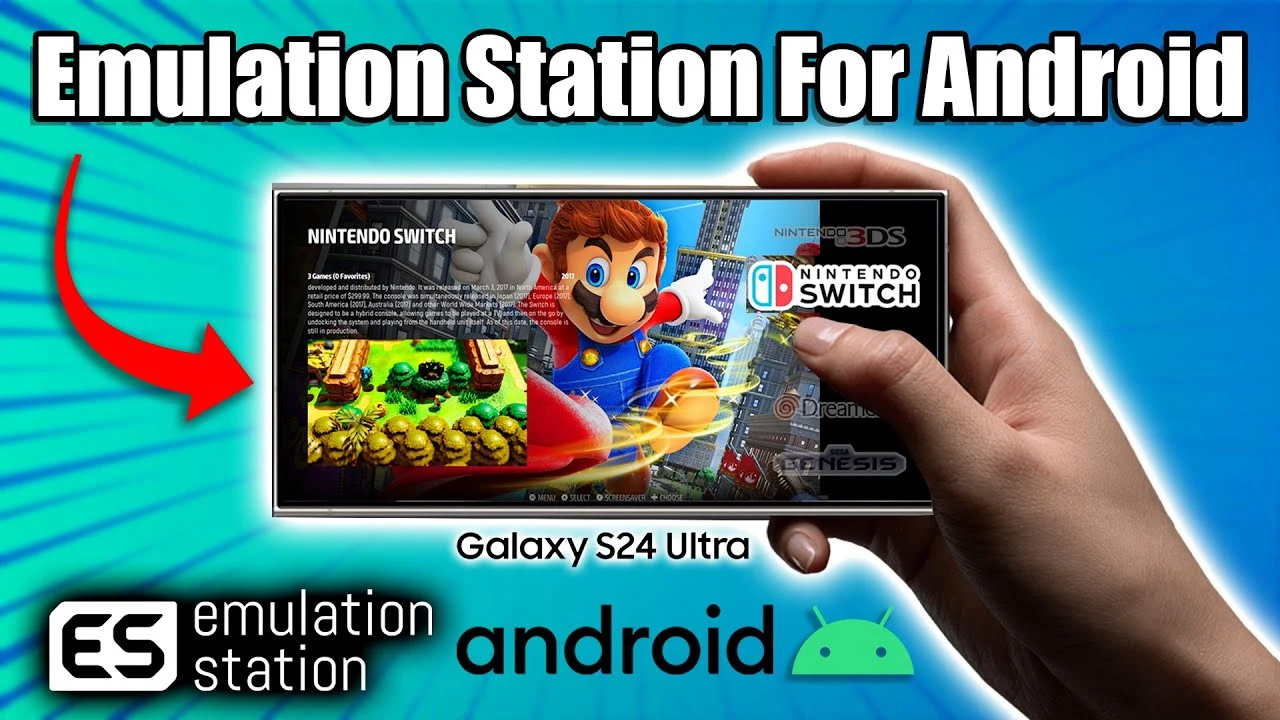 Emulation Station for Android phones, tablets and mini PCs