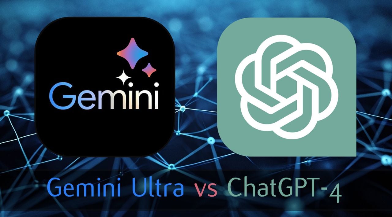 Gemini Ultra vs ChatGPT side-by-side comparison