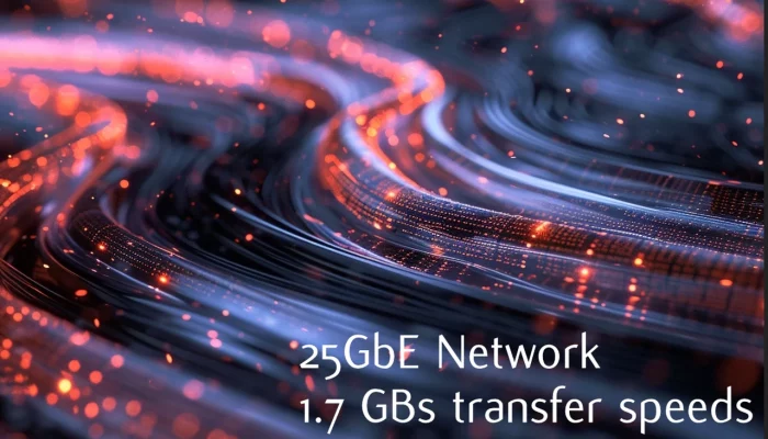 How to upgrade your network to 25GbE with transfer speeds of 1.7 GBs