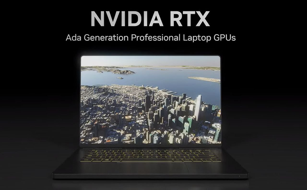 NVIDIA RTX 500 and 1000 Pro Ada Generation laptop GPUs