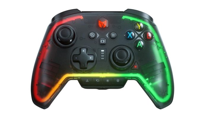 RAINBOW 2 Pro frosted translucent wireless gaming controller