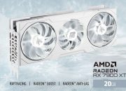 White Radeon RX 7900 XT Hellhound graphics card