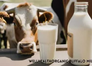 wellhealthorganic buffalo milk tag