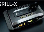 GRILL-X carbon graphite grill gives food the perfect charcoal flavor