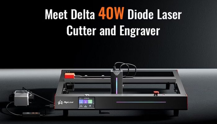 AIgoLaser 40w desktop laser cutter and engraver