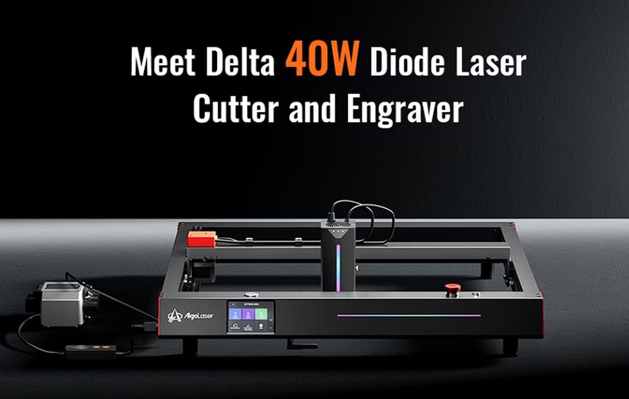 AIgoLaser 40w desktop laser cutter and engraver