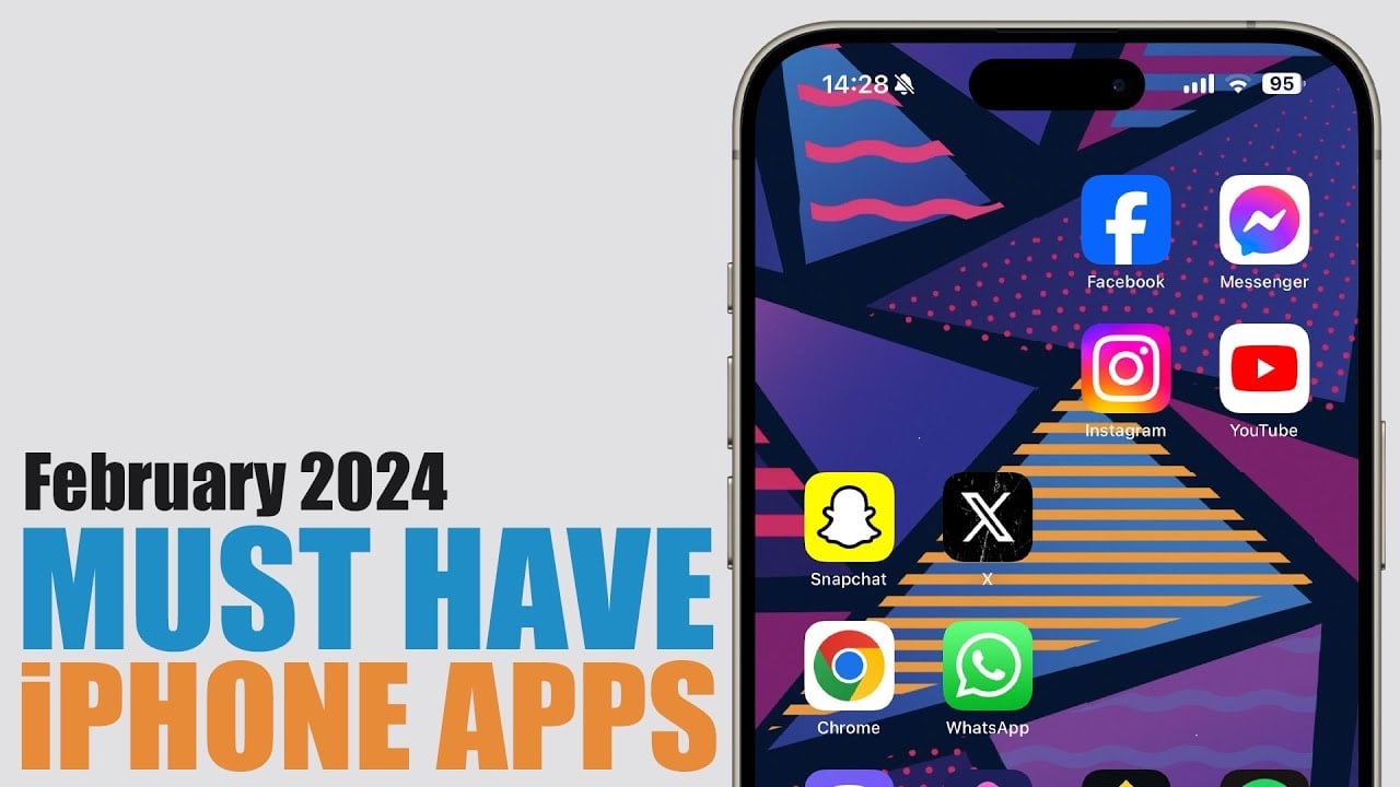 Awesome iPhone Apps for February 2024 (Video)