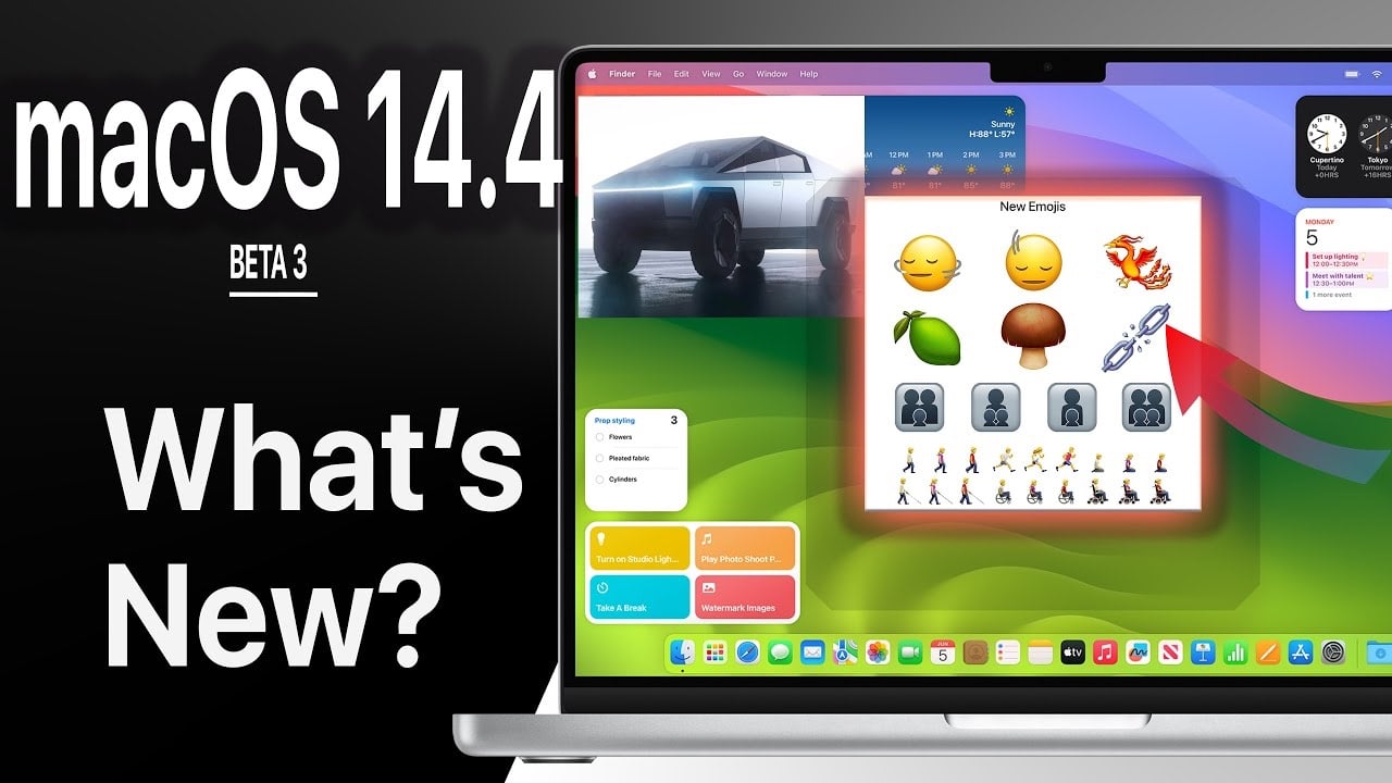 What’s new in macOS Sonoma 14.4 beta 3