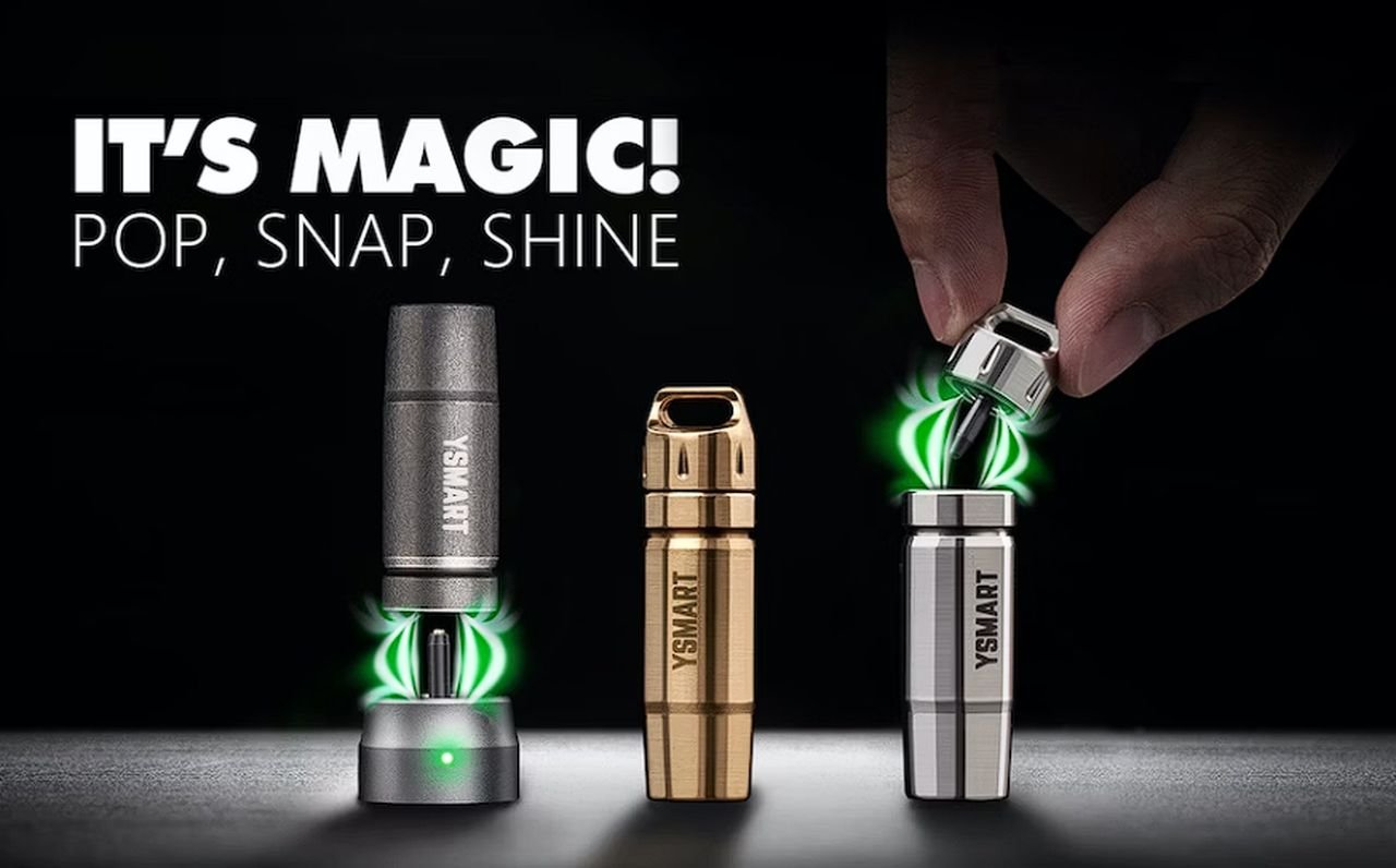 MQ5 magnetic rechargeable EDC flashlight