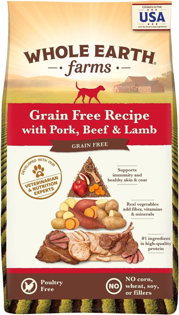 Whole Earth Farms Grain-Free, Natural Dry Dog Food