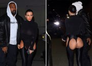 Kanye West’s Wife Bianca Censori Goes Butt Cheeks Out for ‘Vultures 2’ Party