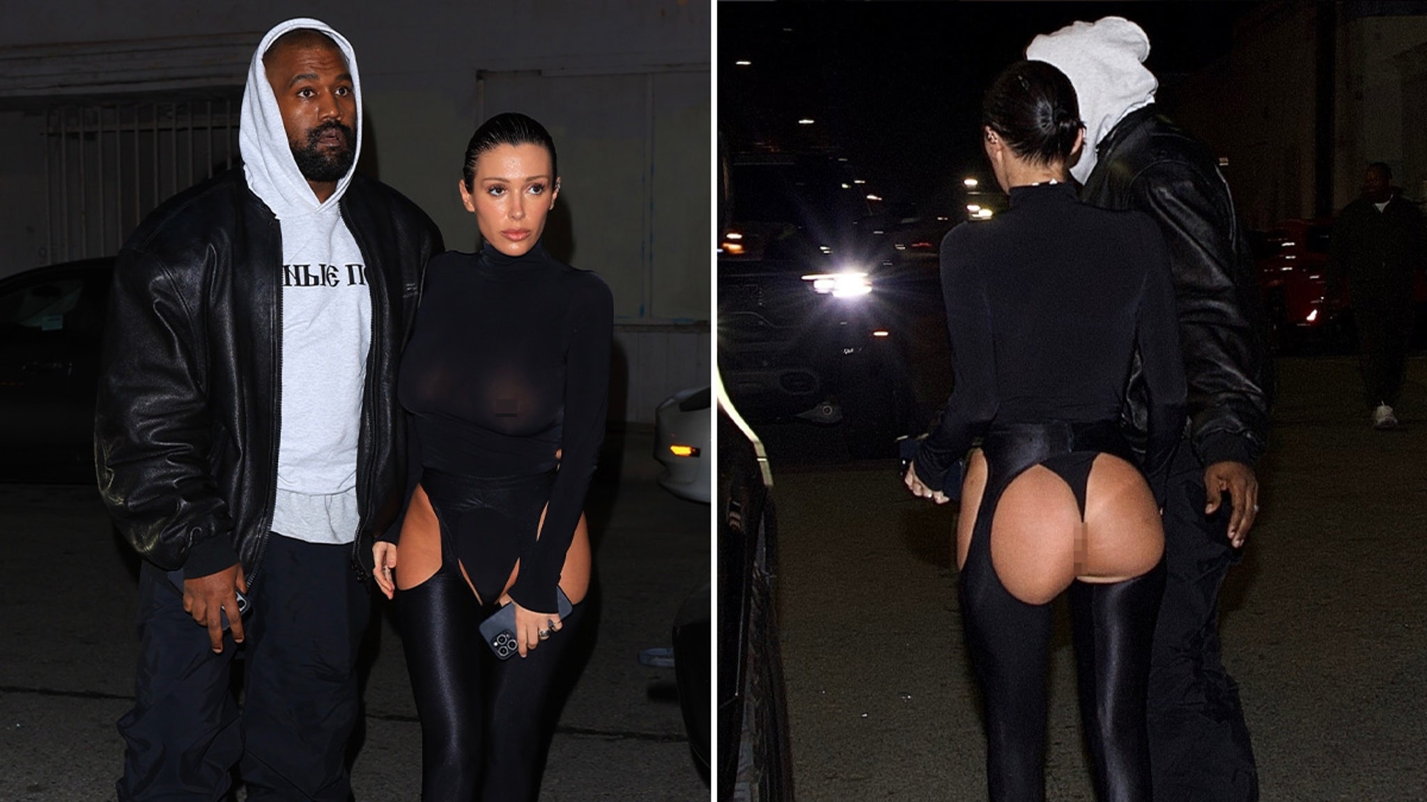 Kanye West’s Wife Bianca Censori Goes Butt Cheeks Out for ‘Vultures 2’ Party